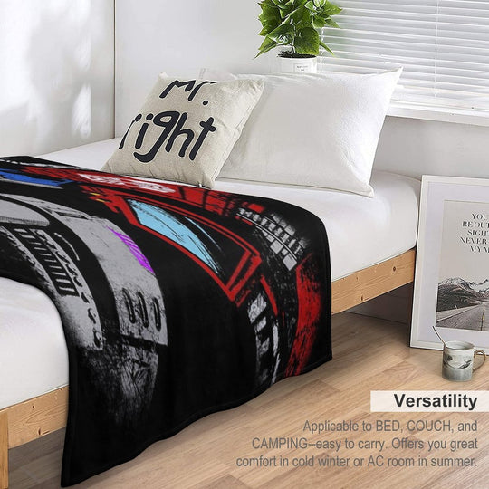 Optimus Prime Megatron Transformers Full Color Travel-friendly Throw Blanket