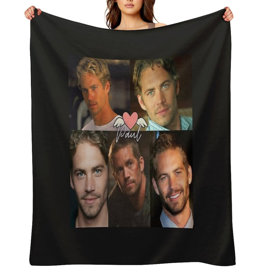 Paul Walker Lightweight Throw Blanket