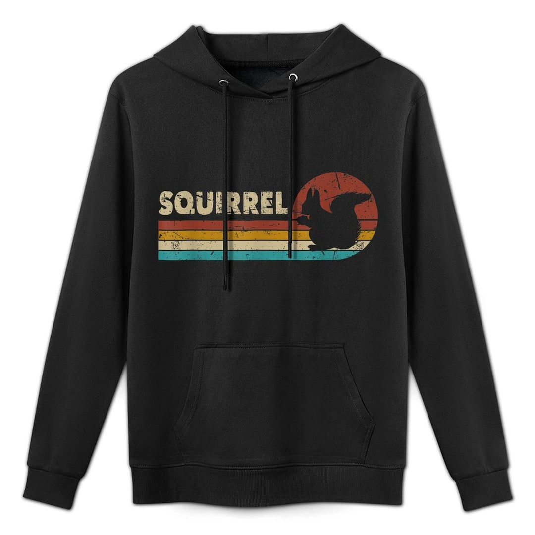 Squirrel Vintage Men Women Kids Boys Girls Funny Retro Moisture-Wicking Hoodie