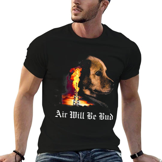 Air Will Be Blud  Slim-fit Cut T-Shirt