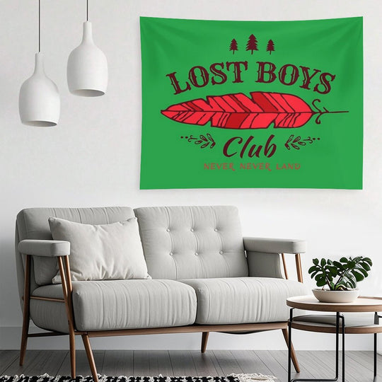 Lost Boys Club  Peter Pan Tapestry