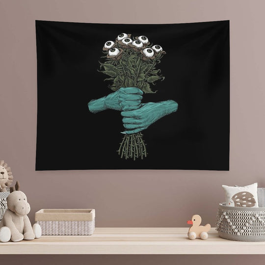 Monster Bouquet Tapestry