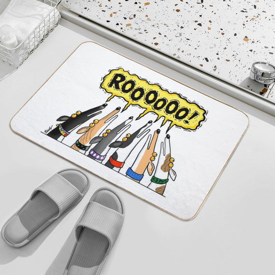 Roooooo!  Easy To Clean Bath Mat
