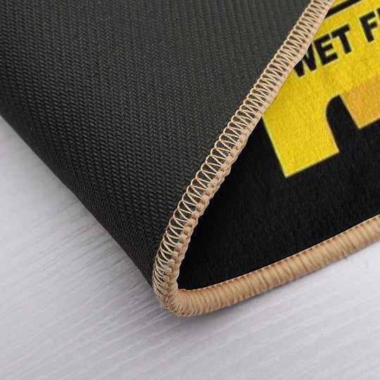 Caution Wet Floor Sign - Funny Slippery Surface Sign  Long-Lasting Bath Mat