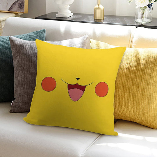 The Electric Mouse Soft Fade-Resistant Throw Pillow