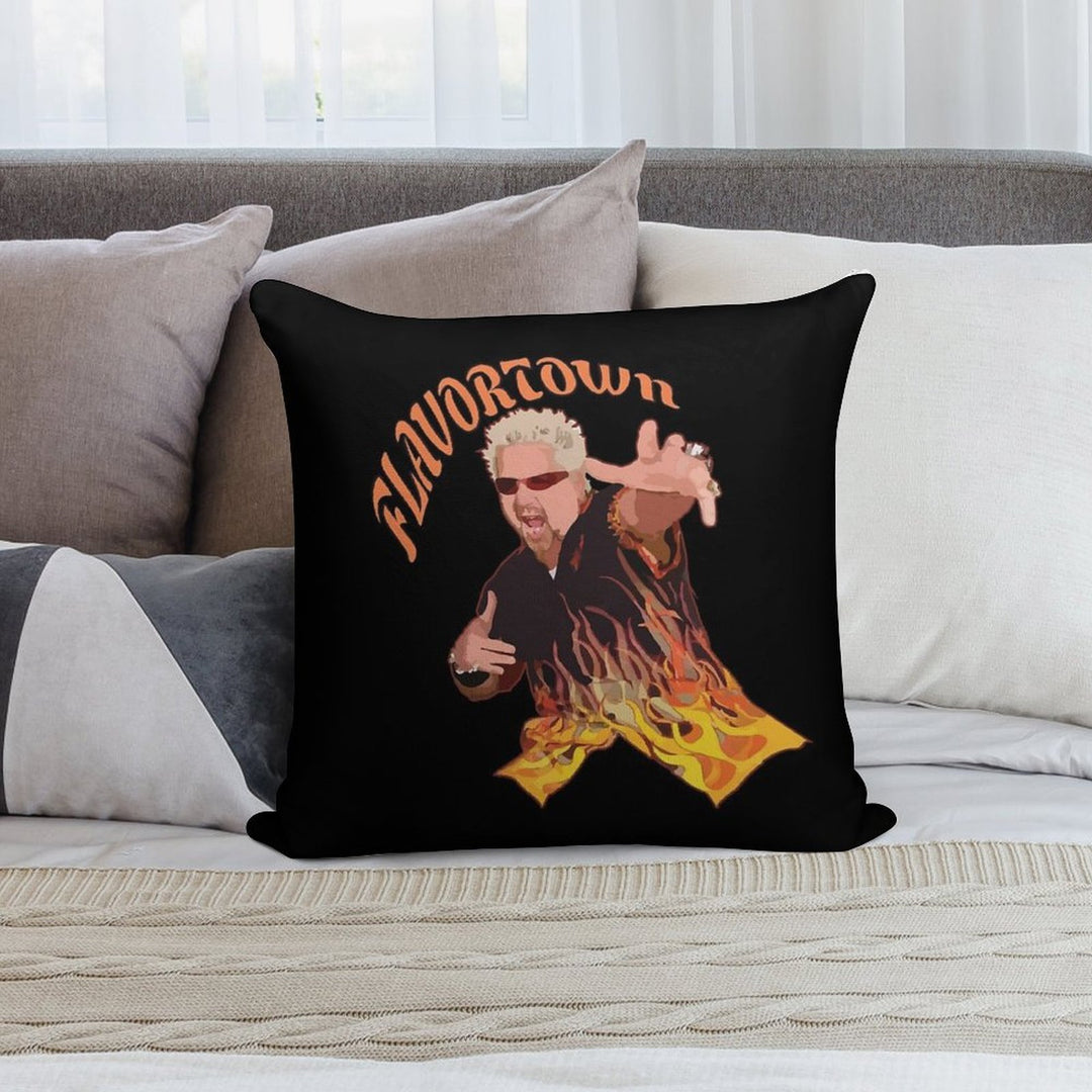 Guy Fieri Flavortown Soft Ultra-Soft Texture Throw Pillow