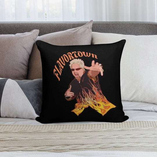 Guy Fieri Flavortown Soft Ultra-Soft Texture Throw Pillow