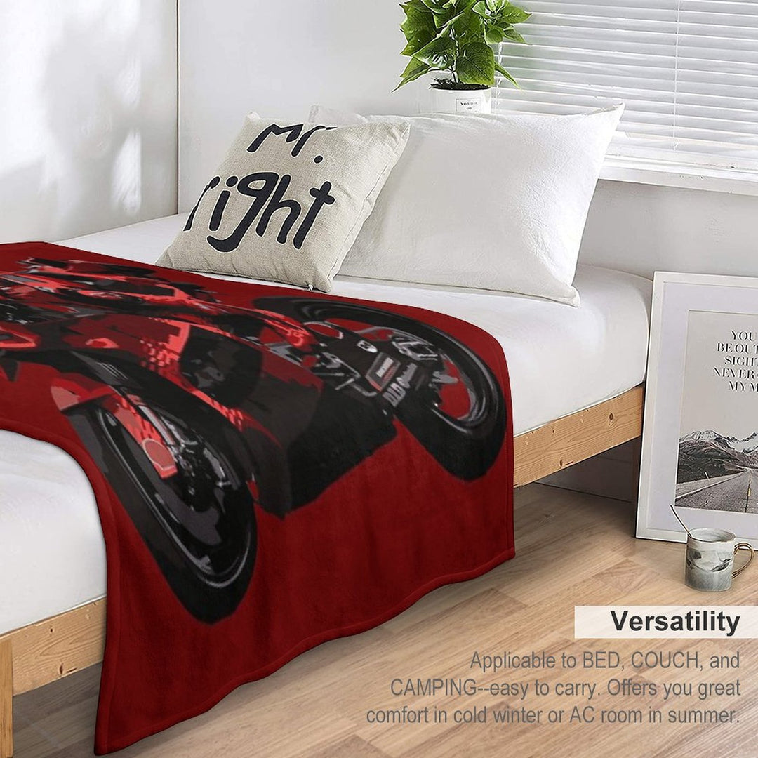 MotoGP Marc Marquez 93 Comfort Throw Blanket