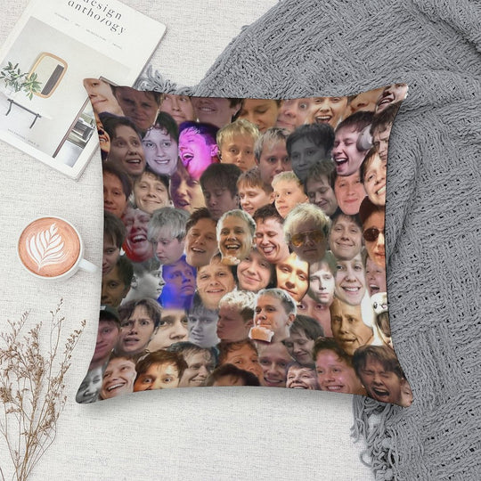 CONOR MASON PILLOW Soft Short Plush Fabric Throw Pillow