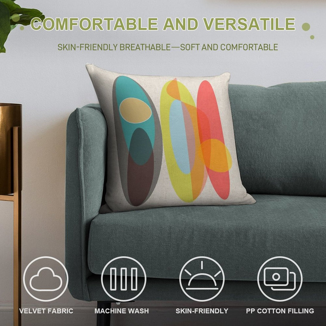 SURF Soft Washable Throw Pillow