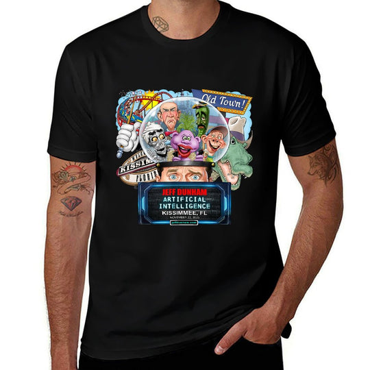 Jeff Dunham Kissimmee, FL  Fade-proof Color T-Shirt