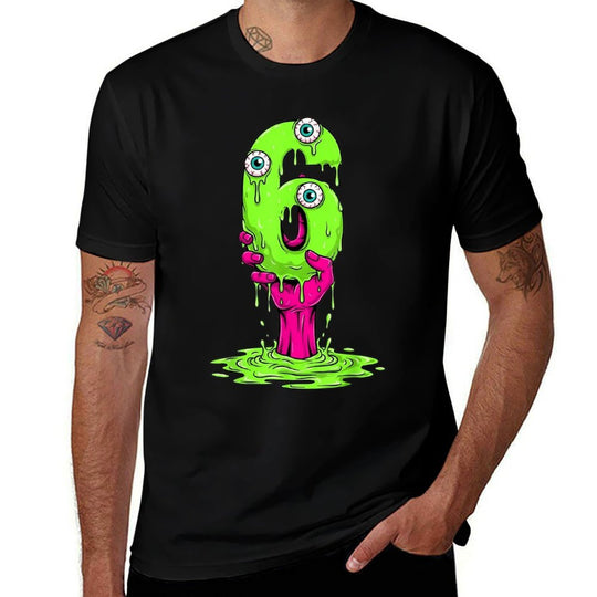 67 Halloween Costume Funny Number 6 Six Meme for Gen Alpha  Lightweight T-Shirt