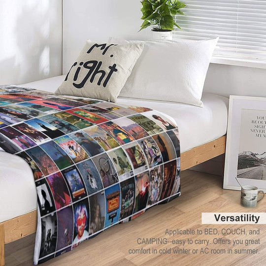Some Really Good Albums Machine-washable Throw Blanket