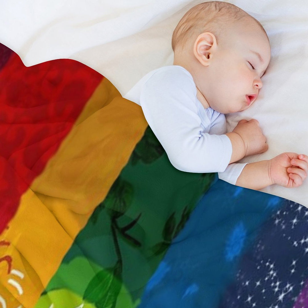 Healing Chakra Blanket Shrink-resistant Throw Blanket