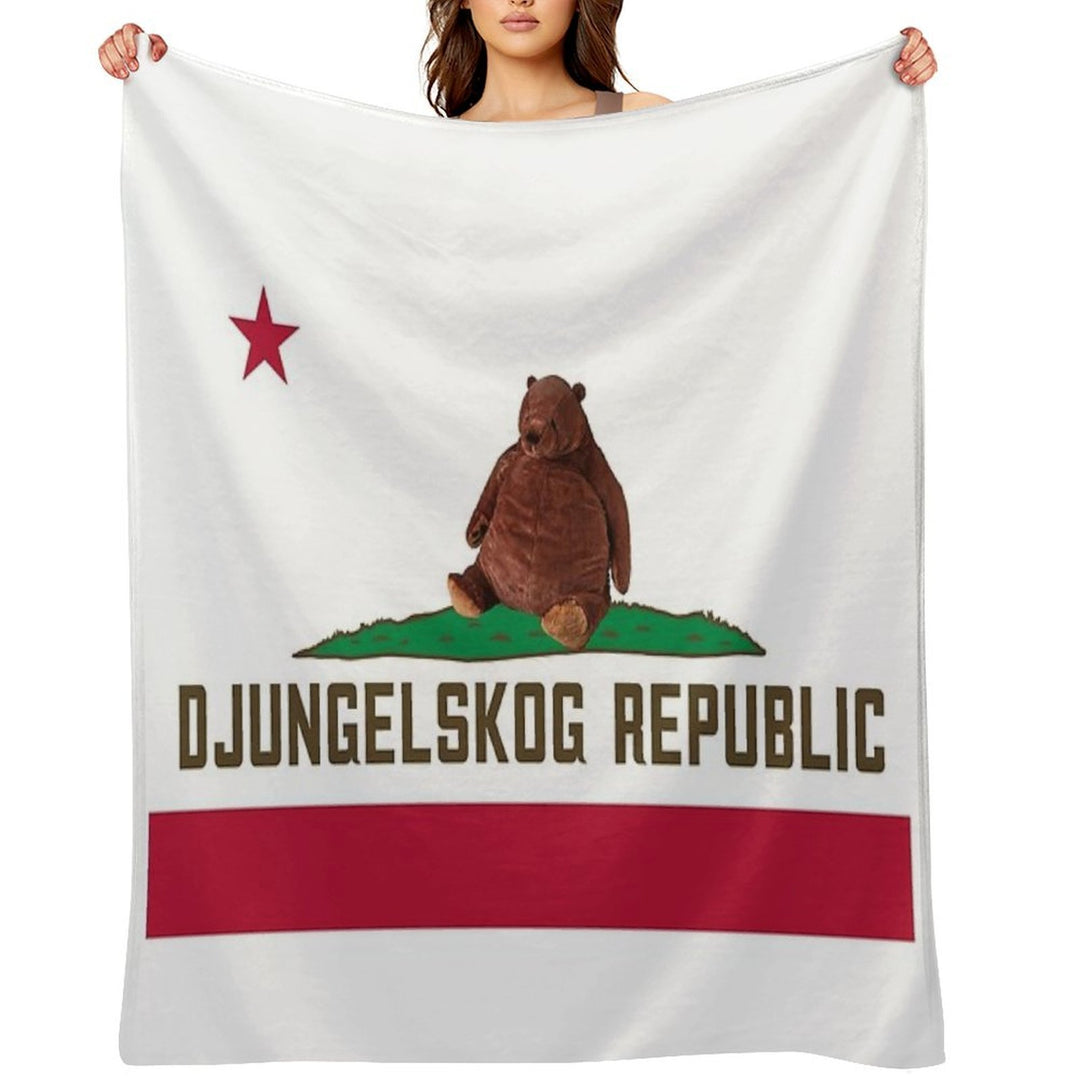 Djungelskog Republic Shrink-resistant Throw Blanket