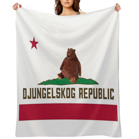 Djungelskog Republic Shrink-resistant Throw Blanket