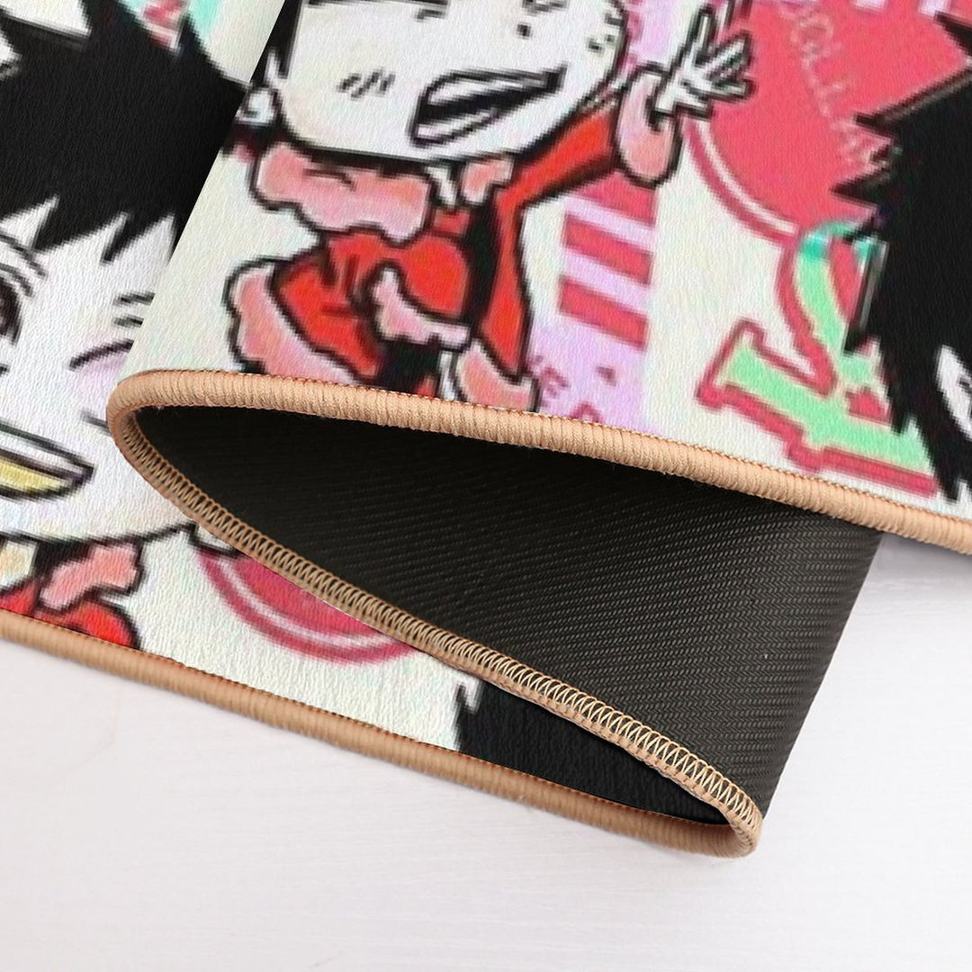 Durarara!! Izaya Orihara Chibi Throw Blanket V2  High-Traffic Bath Mat