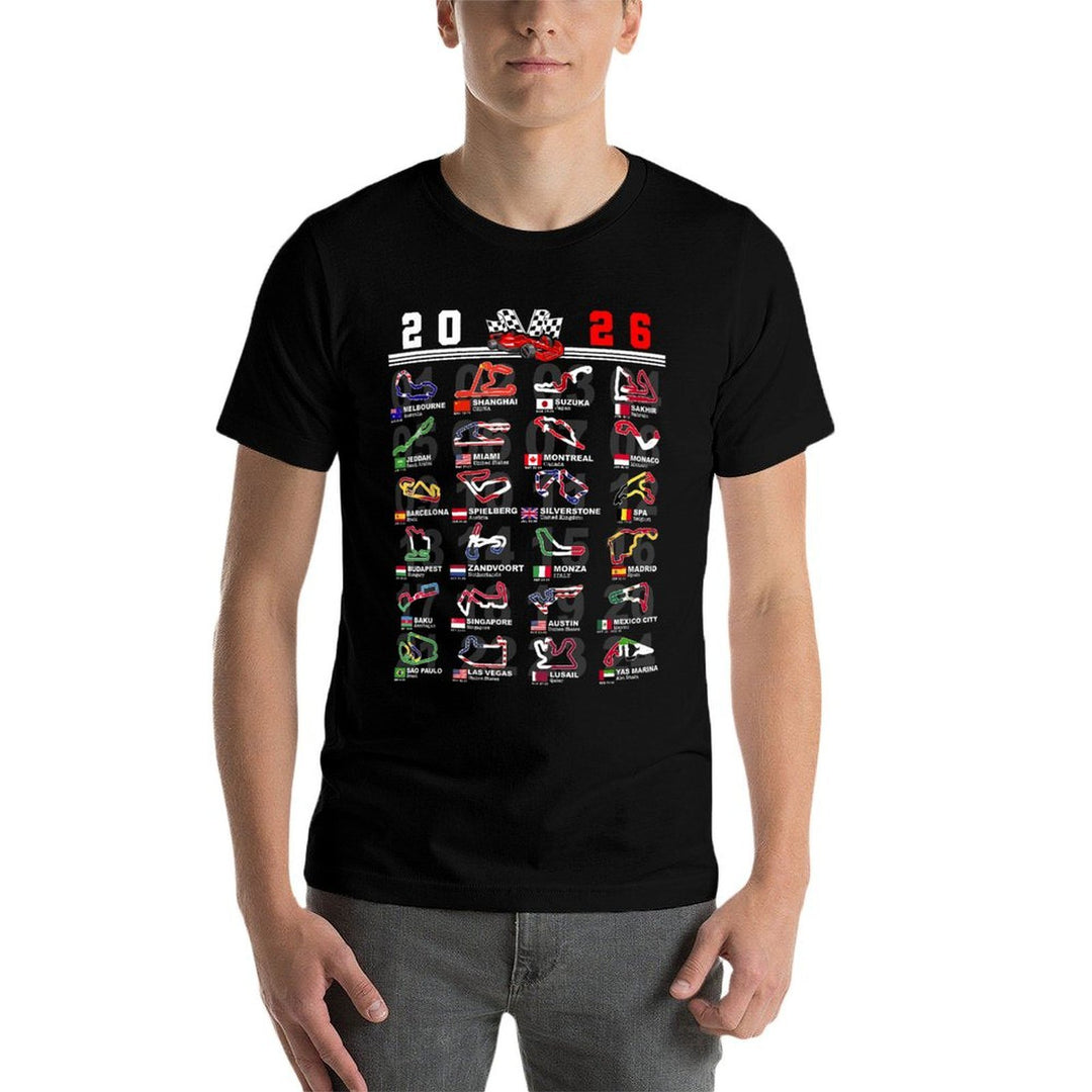 Race Car Enthusiast Motorsport Racing Fan Worlds  Breathable T-Shirt