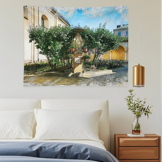 Cracow Art 12 #cracow #krakow #city Tapestry