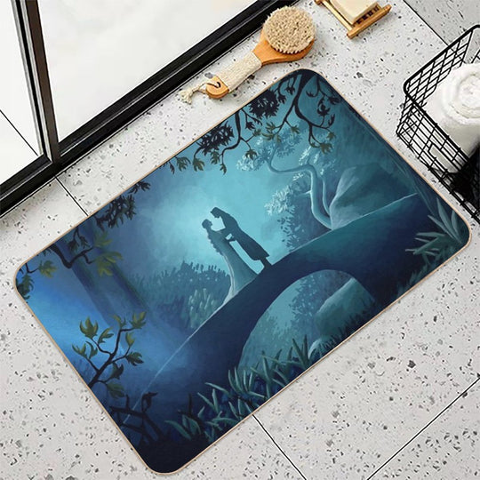 Arwen And Aragorn  Versatile Bath Mat