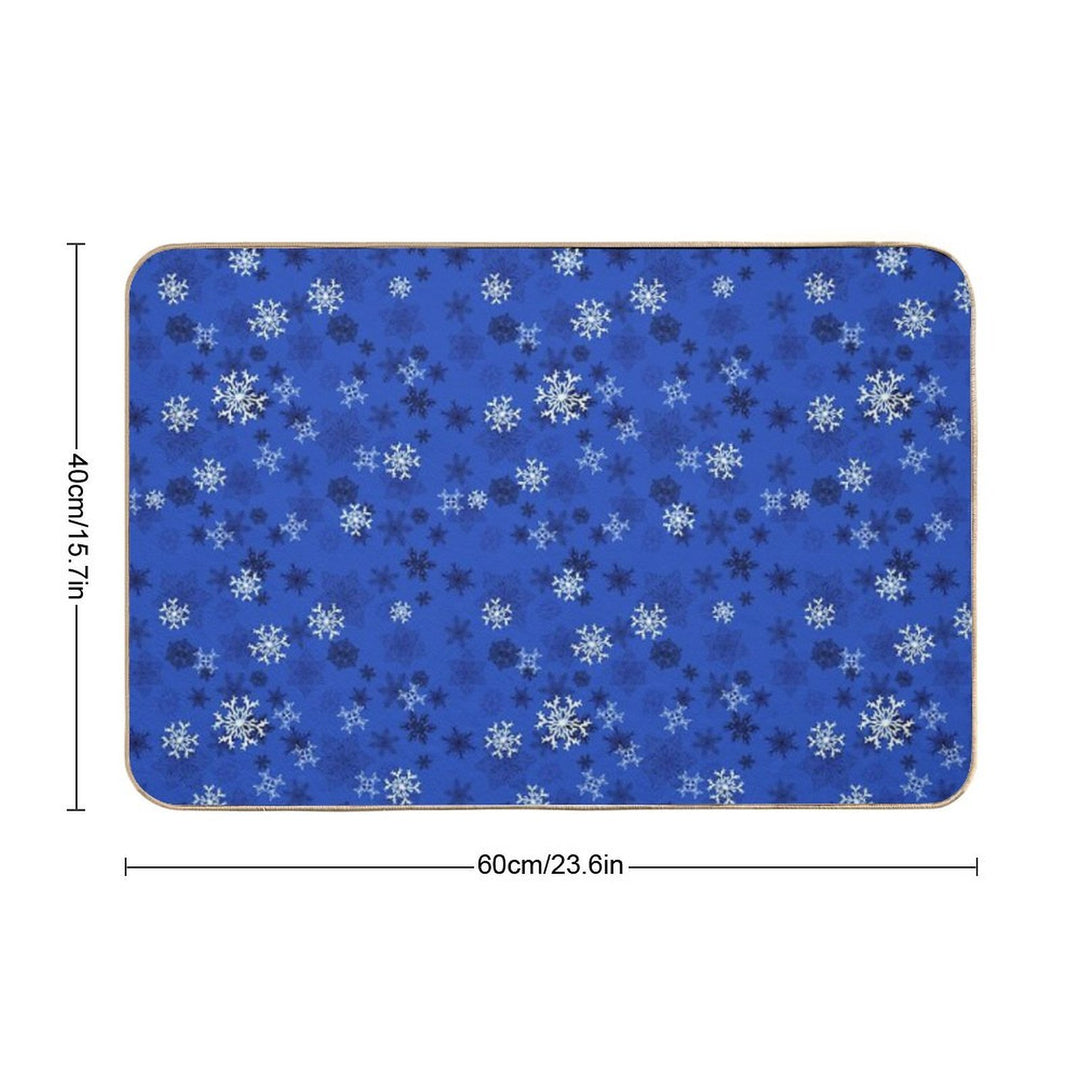 Deep Snow  Fade-Resistant Bath Mat