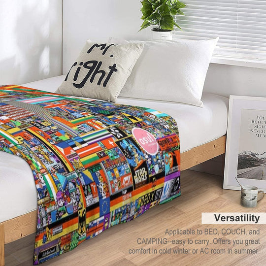 R Place All-season Throw Blanket