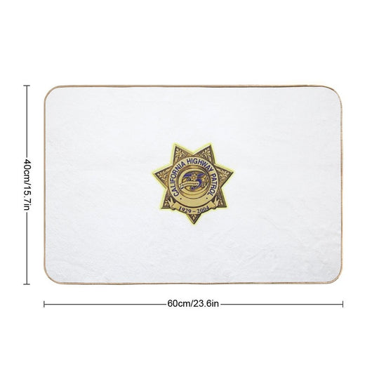 CHP Anniversary Badge  Odorless Bath Mat
