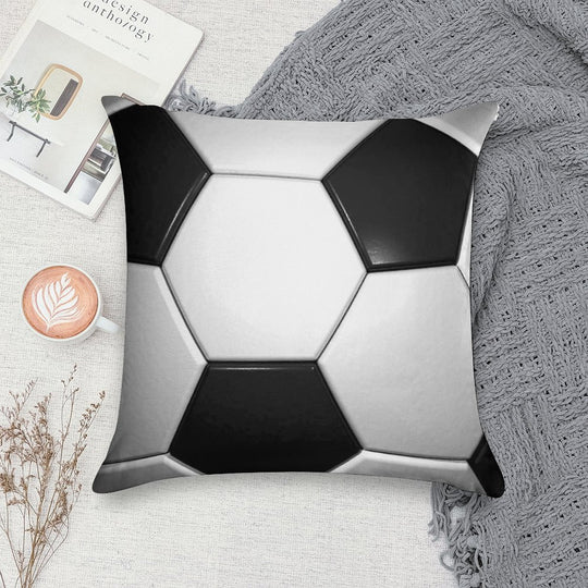 Soccer Cover, Case, Handy, Tablet, IPad, Sports, Team, Gift Soft Reinforced Edging Throw Pillow