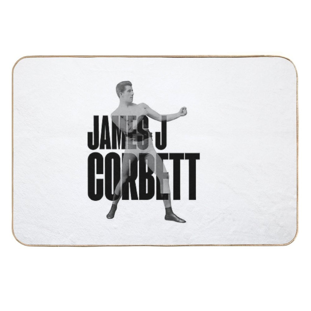 James J Corbett  Absorbent Bath Mat
