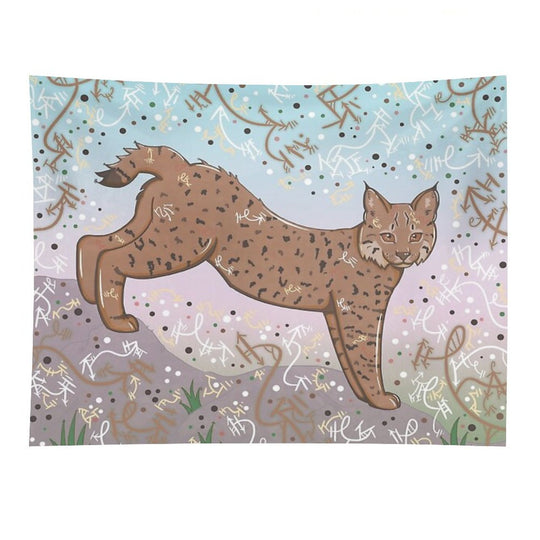 Little Bobcat Tapestry