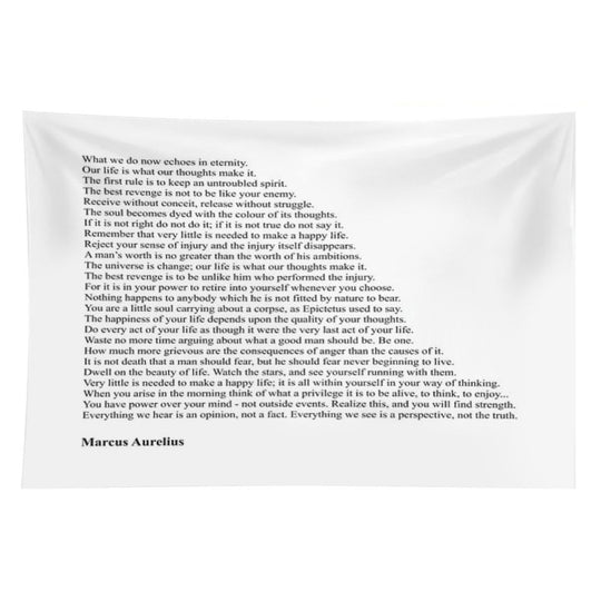 Marcus Aurelius Quotes Tapestry