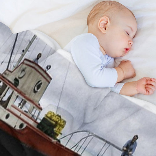 Jaws Photography Multi-functional Throw Blanket