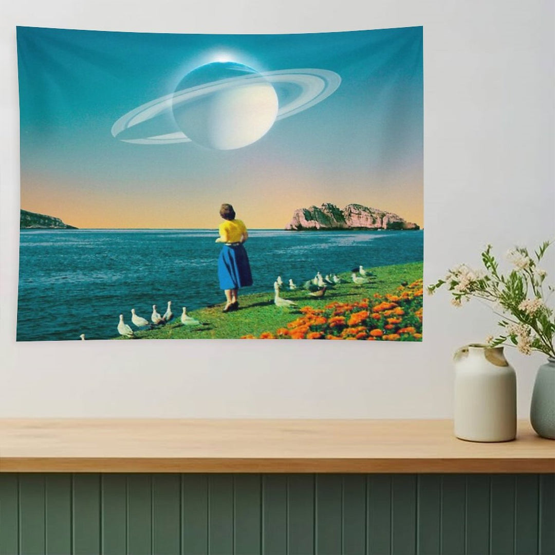 Watching Planets Tapestry