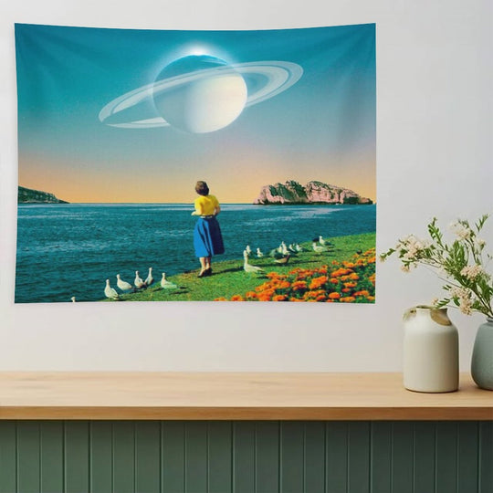 Watching Planets Tapestry