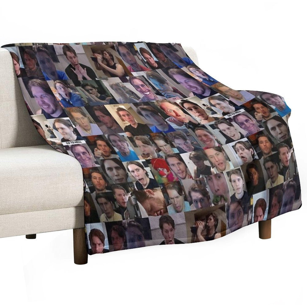 Jerma Collage Gift-ready Throw Blanket