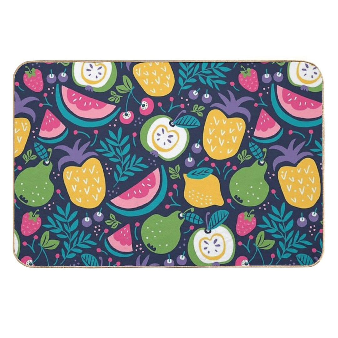 Hello Fruity  Dirt-Trapping Bath Mat