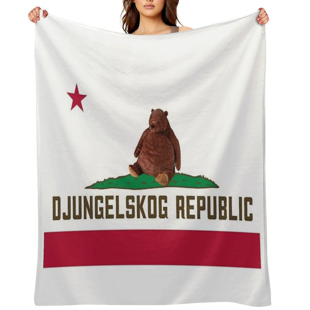 Djungelskog Republic Shrink-resistant Throw Blanket