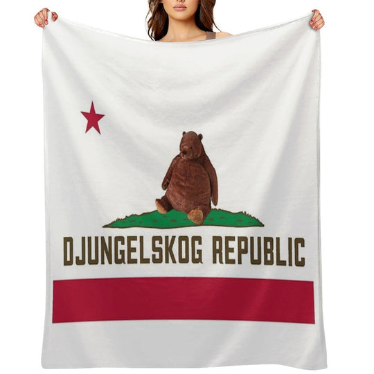 Djungelskog Republic Shrink-resistant Throw Blanket