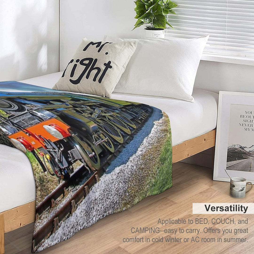 The Flying Scotsman on The  KWVR - 1 All-season Throw Blanket