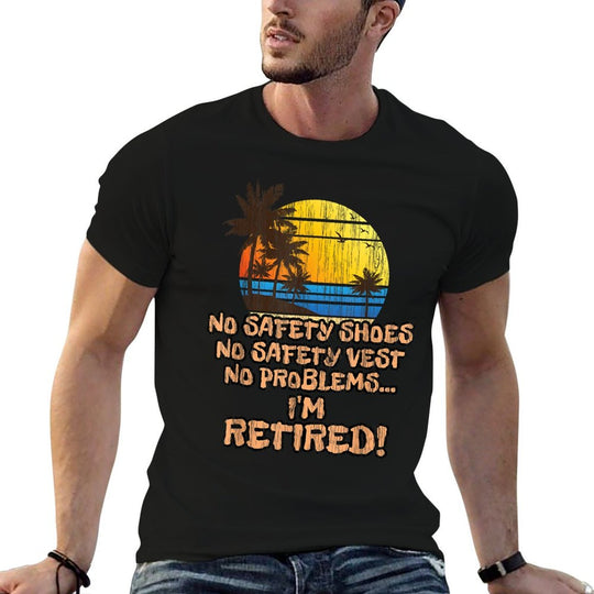 Retired for The Construction Worker!  Quick-drying T-Shirt
