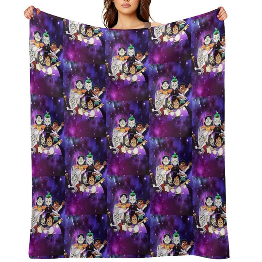 The Owl House Team Anti-pilling Throw Blanket
