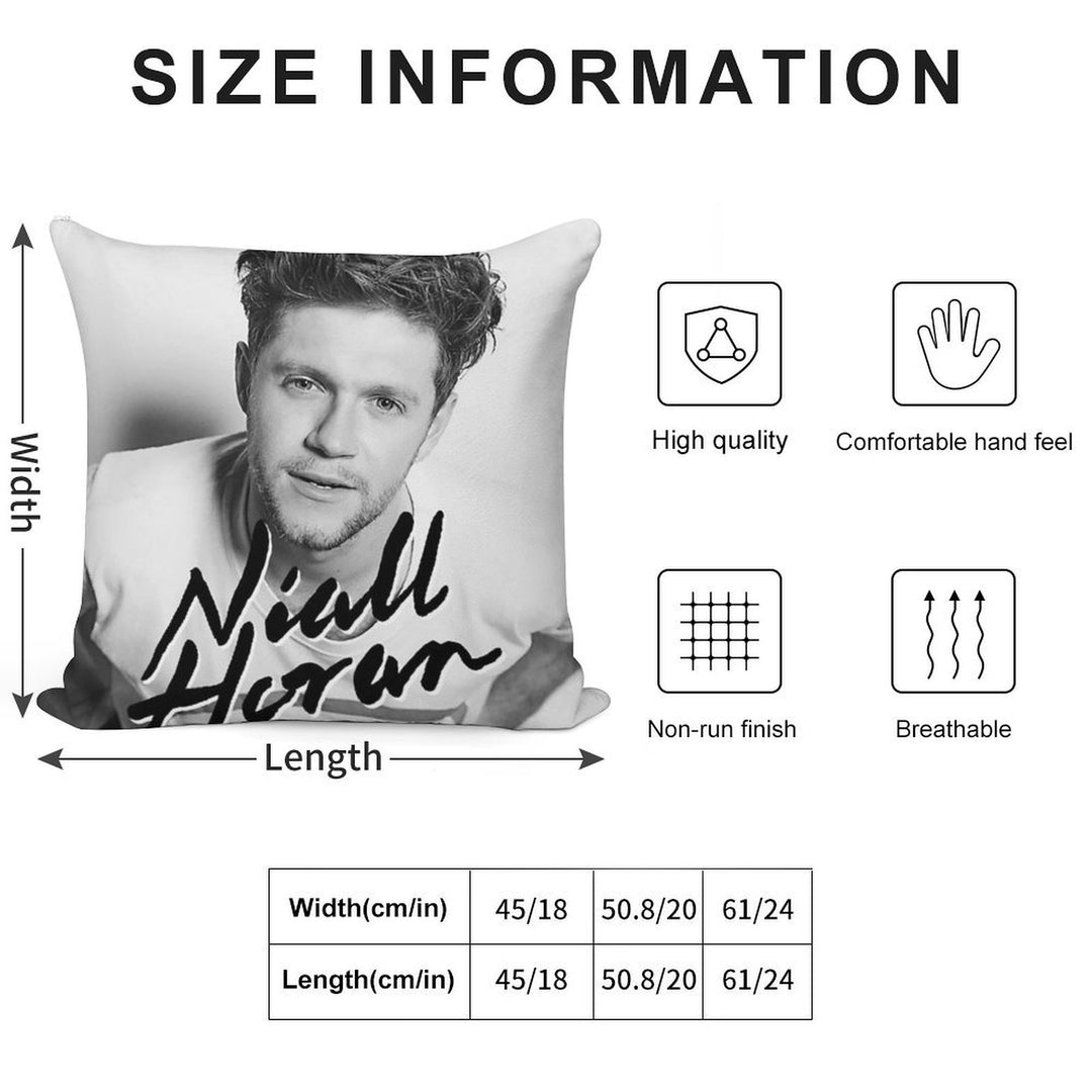 Fournal Niall North American Tour Soft Durable Construction Throw Pillow