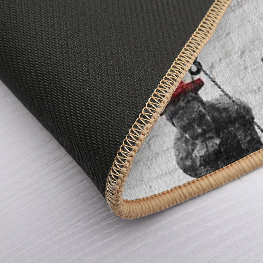 The Banksy Job Poster  Fade-Resistant Bath Mat