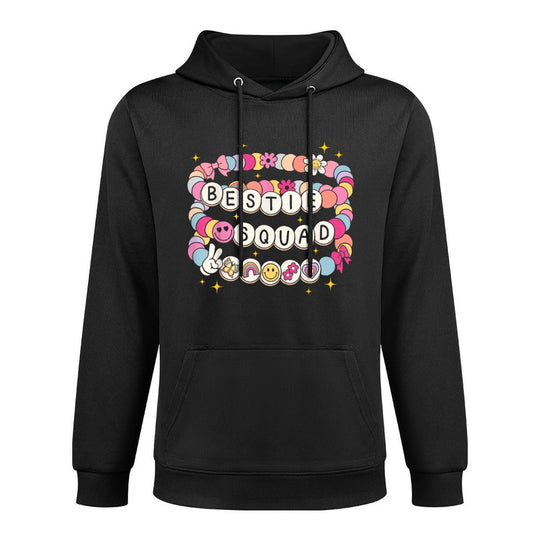 Bestie Squad Bracelets Best Friends Matching Girls Breathable Fabric Hoodie