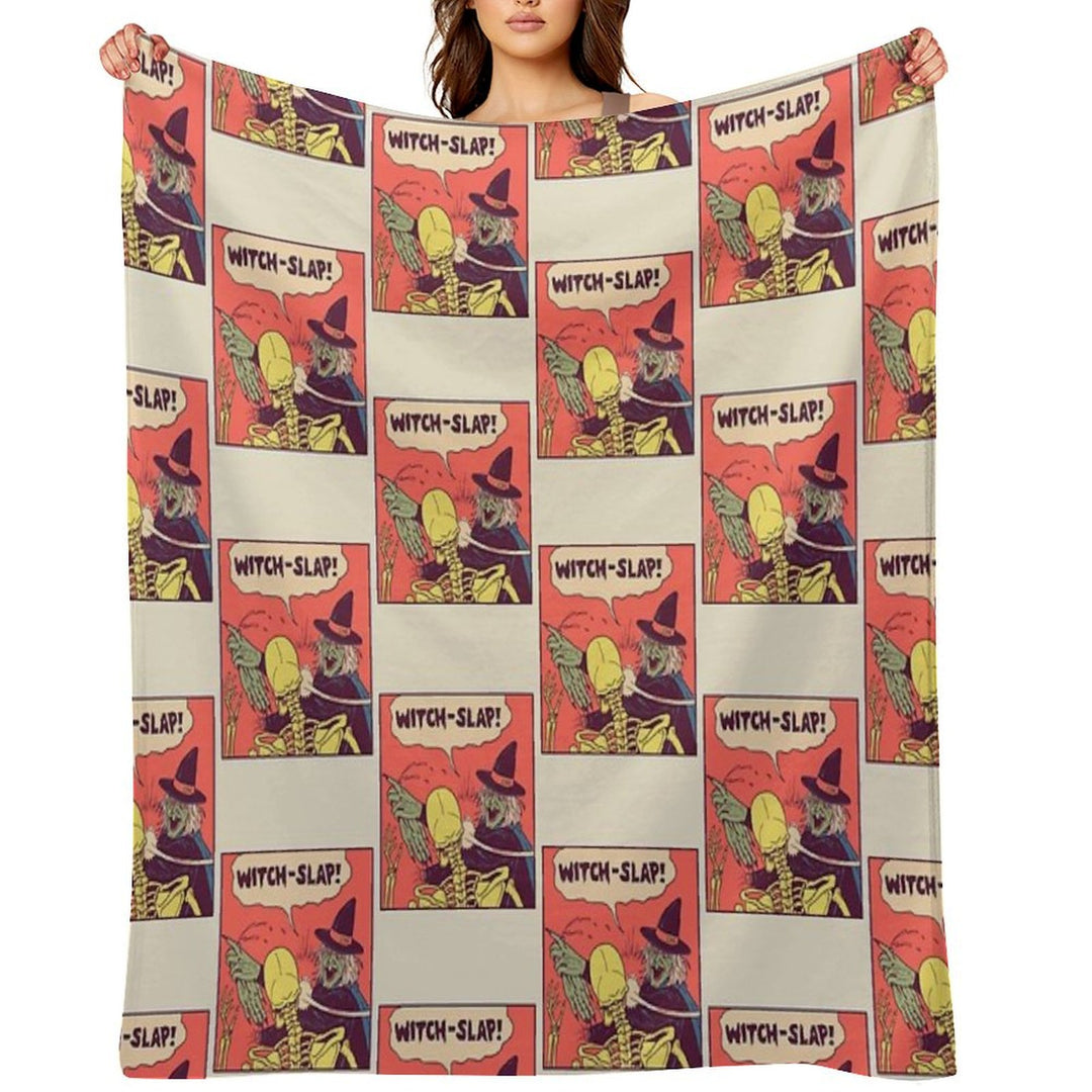 Witch-Slap Versatility Throw Blanket