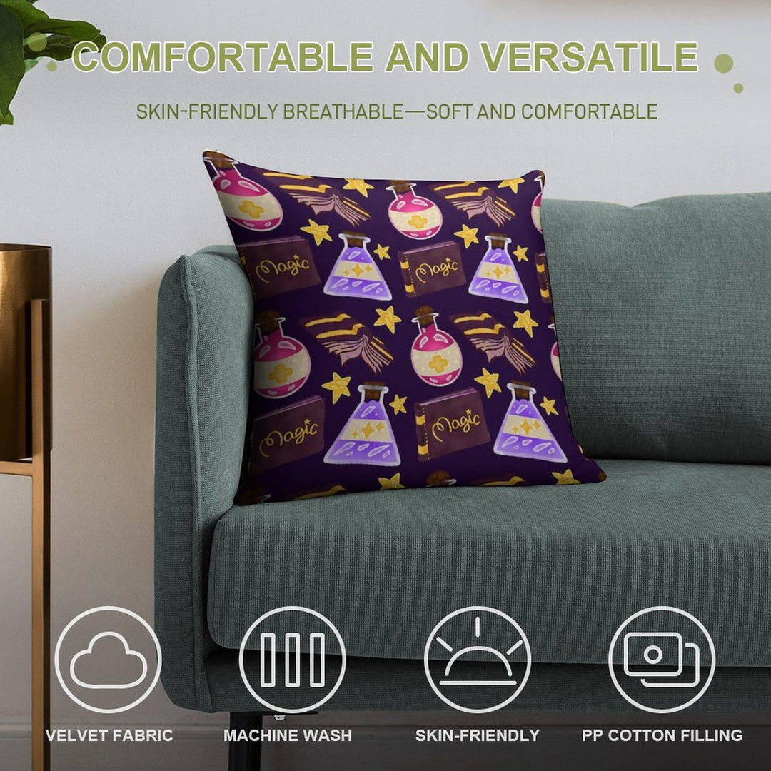 Maybe It’s Magic Soft Easy Maintenance Throw Pillow