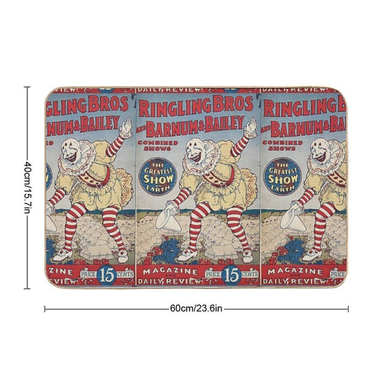 Ringling Brothers Barnum & Bailey The Greatest Show on Earth  Odorless Bath Mat