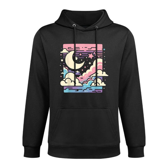Clouds Vaporwave Aesthetic Japanese Anime Kawaii Layering Staple Hoodie