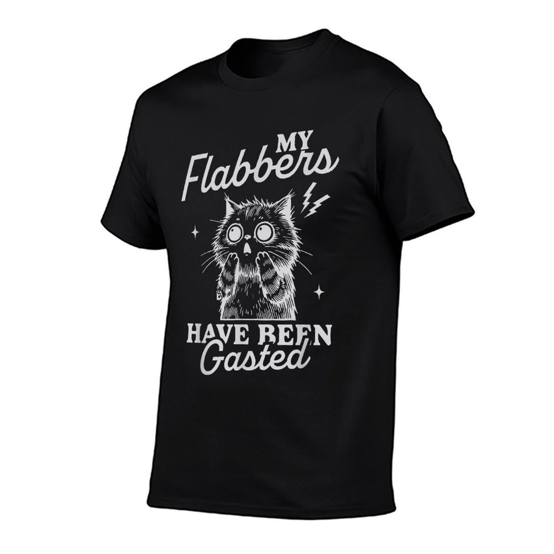 Retro Cat Funny Meme My Flabbers Have Been Gasted Cats Silly  Affordable Price T-Shirt