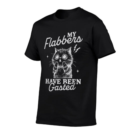 Retro Cat Funny Meme My Flabbers Have Been Gasted Cats Silly  Affordable Price T-Shirt